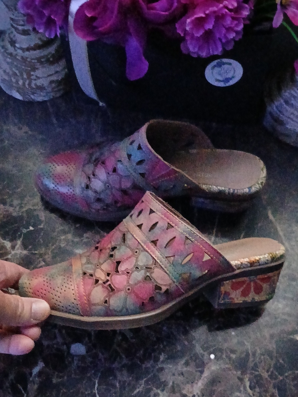 Spring Step L'artiste Rosalinda Comfort/Lifestyle Mules 37 EU 6.5-7  for Wom